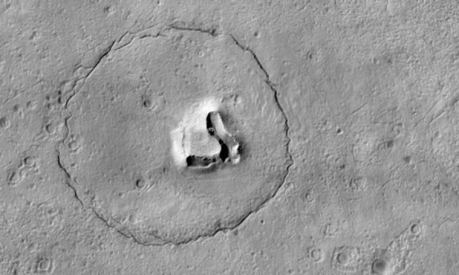NASA kap imazhin e fytyrës së një ariu në Mars