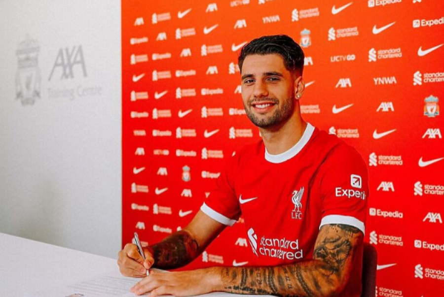 Rrjeti tallet me lojtarin e ri të Liverpool-it, e kjo prej një postimi të tij në Instagram