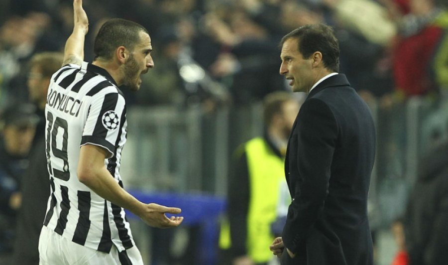 Bonucci ndihet i tradhtuar nga Juventusi, kërkon ballafaqim me Allegri dhe klubin
