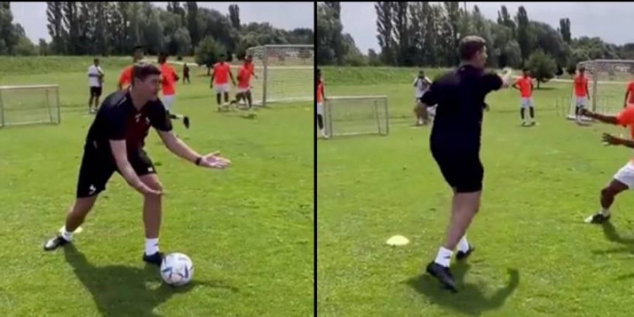 VIDEO/ Gerrard vuan në Arabi, lojtarët as që e kuptojnë idenë e trajnerit!