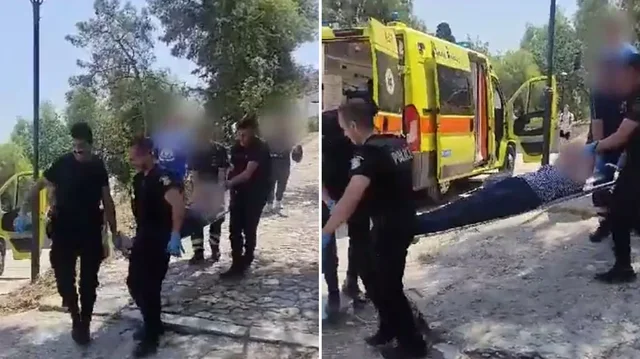 VIDEO/ Humbi ndjenjat nga vapa, policia merr me barelë turistin që po vizitonte Akropolin 