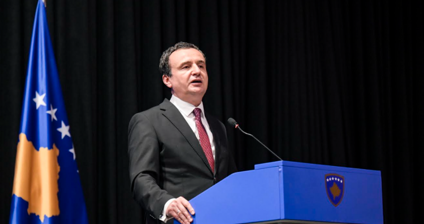 Kurti thotë se Kosova mishëron vlerat e njëjta me Këshillin e Evropës