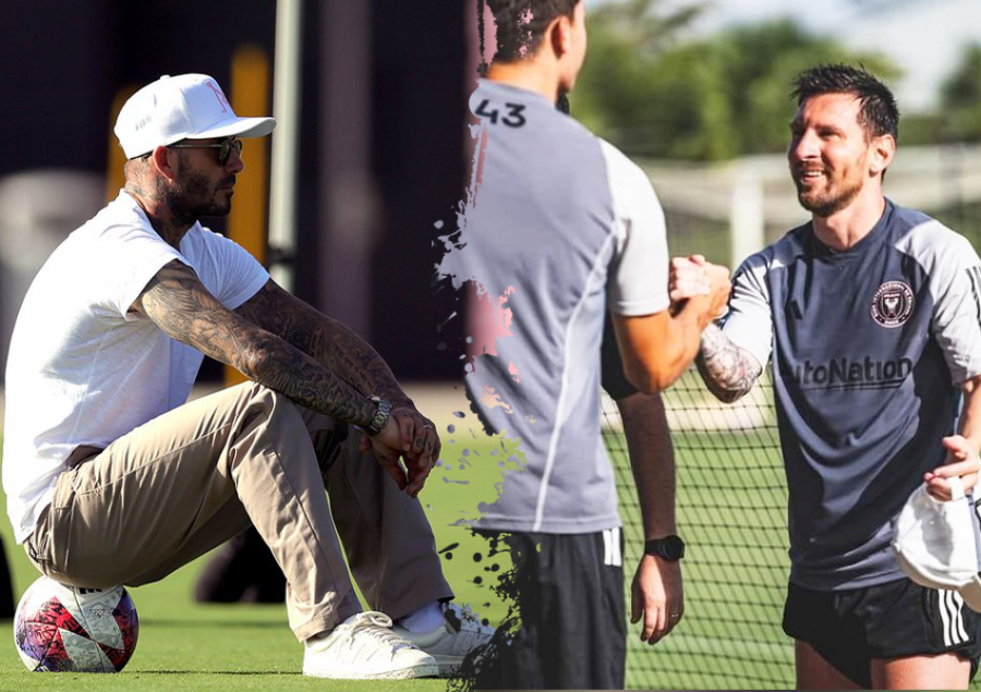 Beckham shkon në stërvitjen e Inter Miamit, zbulon informacione të rëndësishme për Messin