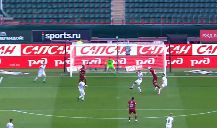 VIDEO/ Mirlind Daku debuton me gol në Premier Ligën ruse, i shënon Lokomotivës së Moskës