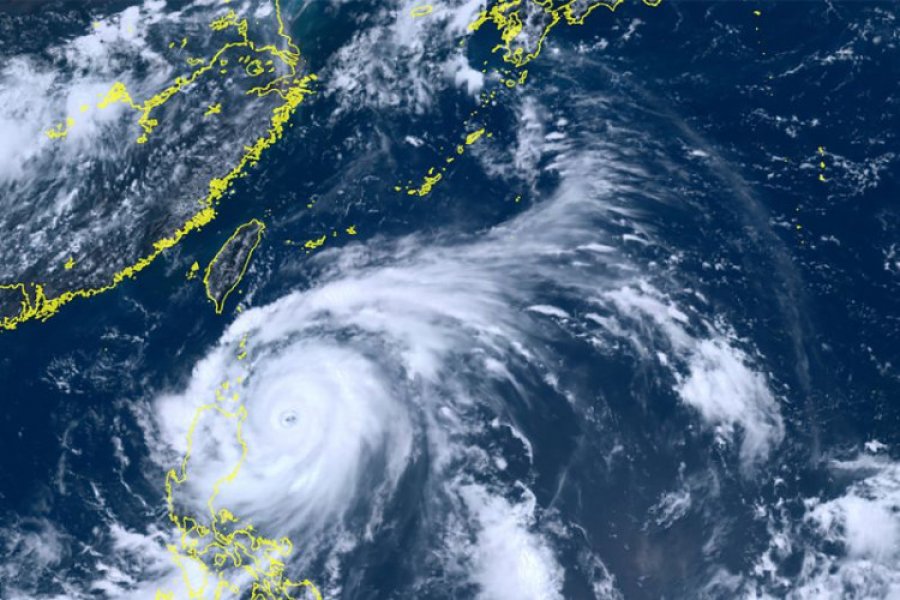 Tajfuni Doksuri, Tajvani anulon stërvitjet ushtarake Han Kuang