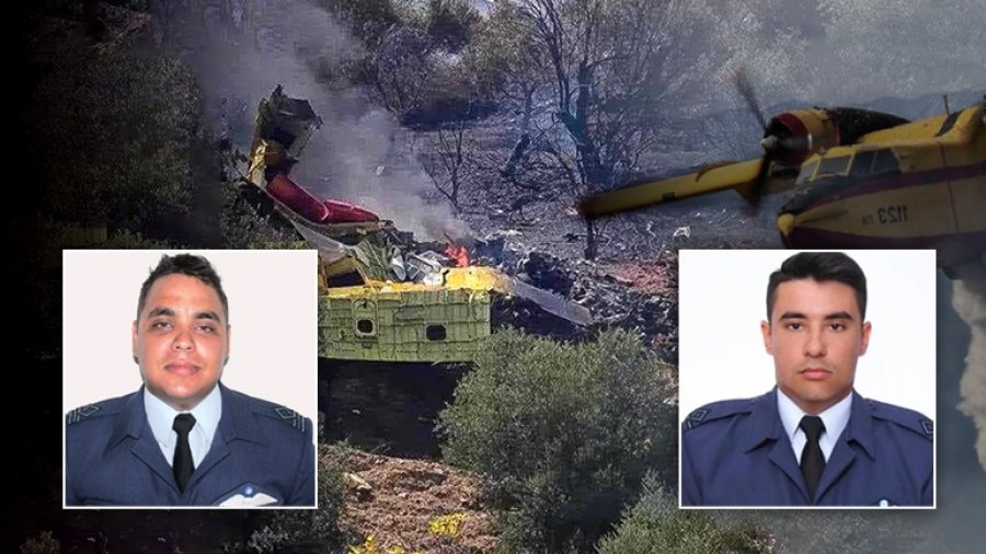 Konfirmohet vdekja e dy pilotëve në Greqi