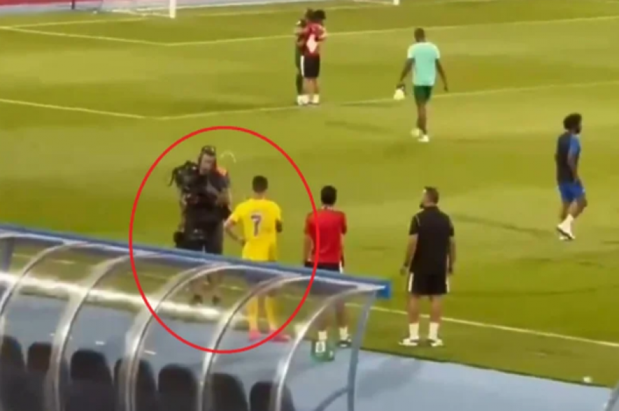VIDEO/ Iu anulua një gol i bukur, Ronaldo ishte aq i tërbuar pas ndeshjes sa u 'kap' me kameramanin