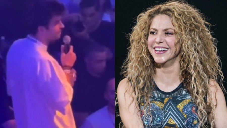 Gerard Pique nuk gjen qetësi, publiku ndërpret fjalimin e tij dhe thërrasin njëzëri emrin e Shakiras