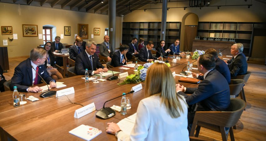 Presidentja publikon pamje nga takimet e shumta që pati në Moldavi