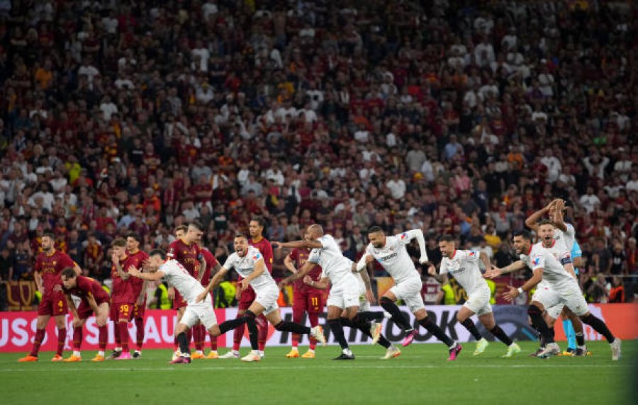Pas dramës së penalltive, Sevilla mposht Romën për trofeun e shtatë të Europa League