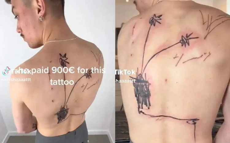 Artisti i tatuazheve ngjall polemika me shkarravinën 900 euroshe