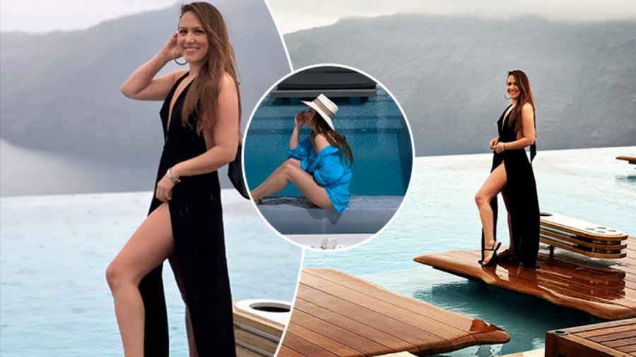 Pas mbarimit të Big Brother VIP Albania 2, Arbana Osmani shijon pushimet në Santorini