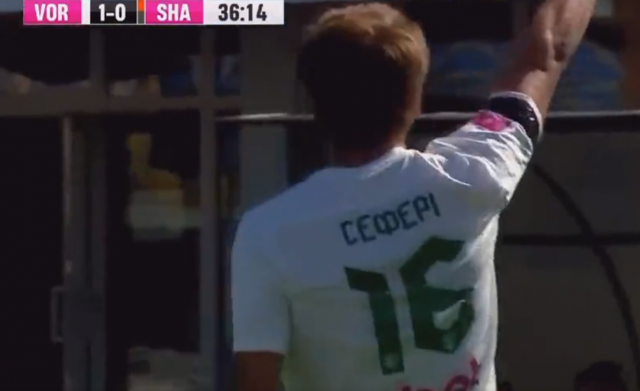 VIDEO/ Seferi nuk ndalet, sulmuesi kuqezi i shënon edhe Shakhtarit dhe rikthehet si golashënuesi i dytë në kampionat