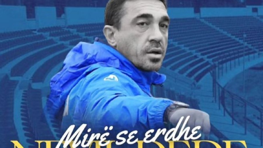AF Elbasani zyrtarizon trajnerin e ri, Nevil Dede do të drejtojë verdheblutë në Kategorinë e Parë