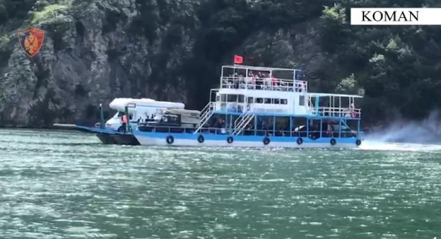 VIDEO/ Varkat e paligjshme, bllokohet trageti në Liqenin e Komanit, nën hetim pronari