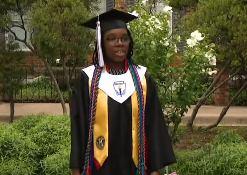 Vajza nga Teksasi përfundon shkollën e mesme në moshën 14-vjeçare