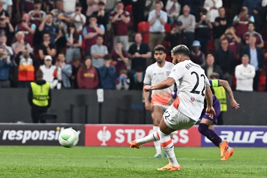 Fiorentina-West Ham, shënohet goli i parë me penallti në finalen e Conference League