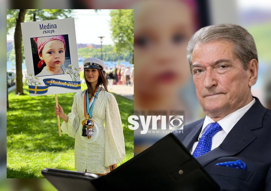 Mbesa merr diplomën e maturës/ Urimi i veçantë i Berishës për Medinën