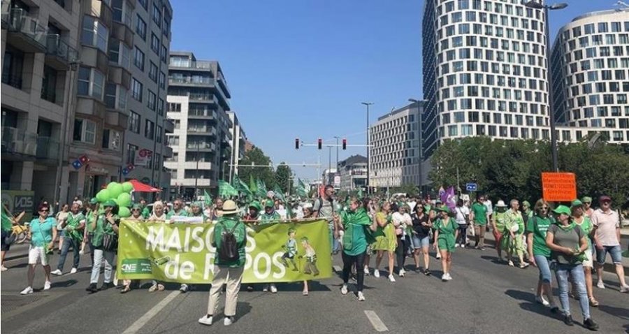 Belgjikë, punonjësit e shëndetësisë dalin në protestë