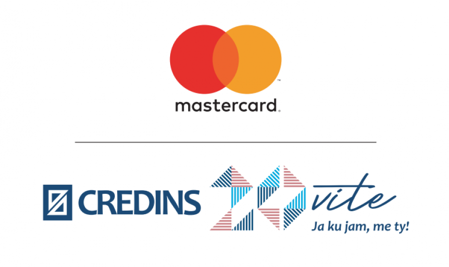 ‘Kape Bitin’ me Credins bank & Mastercard!