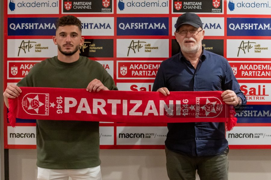 Zyrtare/ Partizani blindon Rrapajn, kontratë afatgjatë me mesfushorin e talentuar