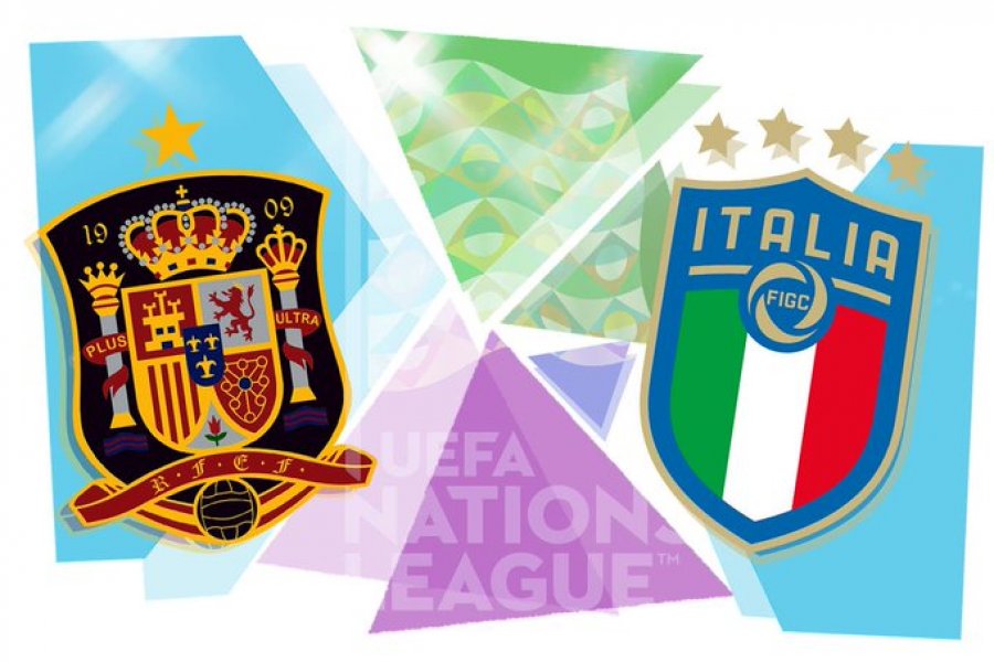 Gjysmëfinalja e Ligës së Kombeve/ Spanjë-Itali, formacionet zyrtare