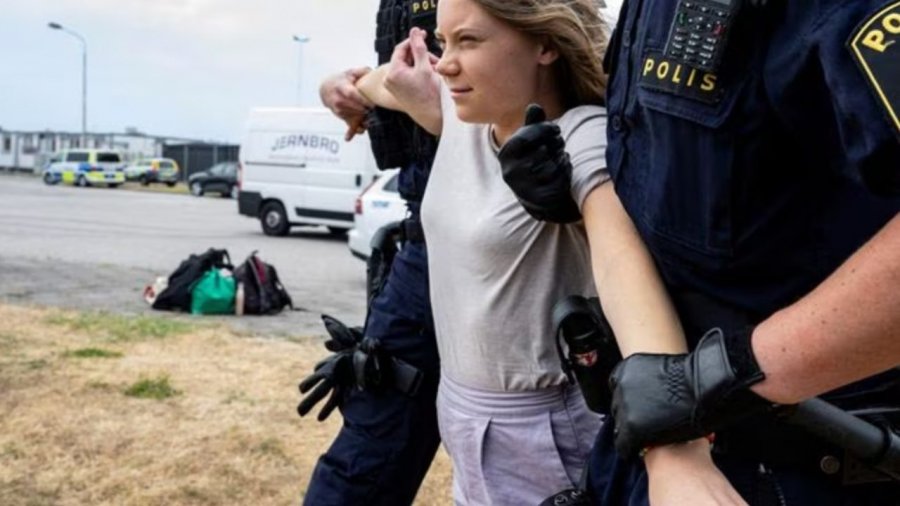Arrestohet Greta Thunberg