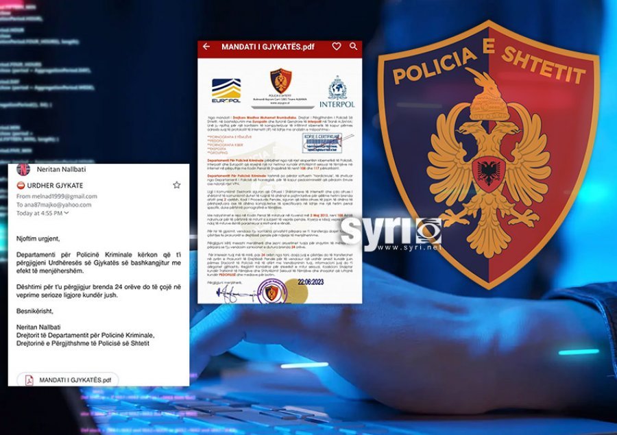 Fushata e mashtrimit kompjuterik për të përfituar shuma monetare, në 2 orë mbi 20 denoncime! Policia: Kujdes nga ky email