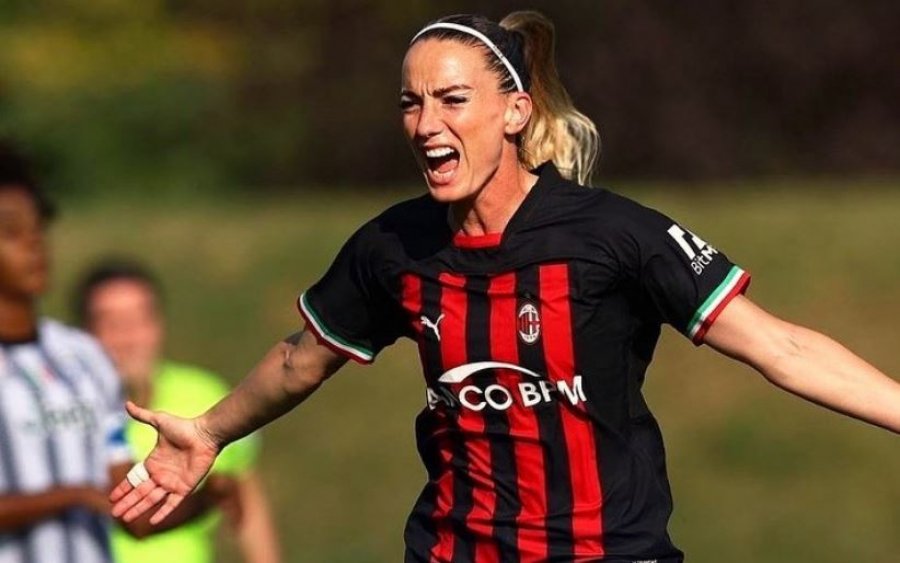 Sulmuesja shqiptare e Milanit kërkon barazi, Asllani: Të investojmë për të ardhmen, futbolli nuk ka gjini