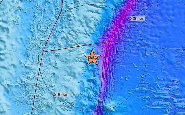 Një tërmet me magnitudë 6 trondit Tongën
