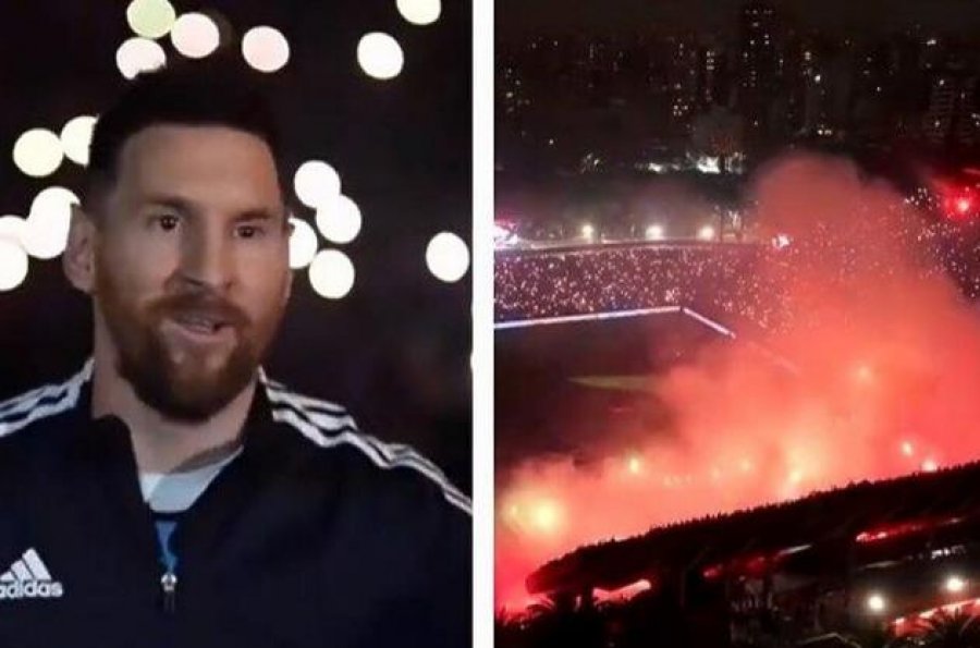 Skena të paharrueshme, Messi u prit si legjendë në Argjentinë: Stadiumi ishte në flakë, 'pleshti' i përshëndeti me eurogol