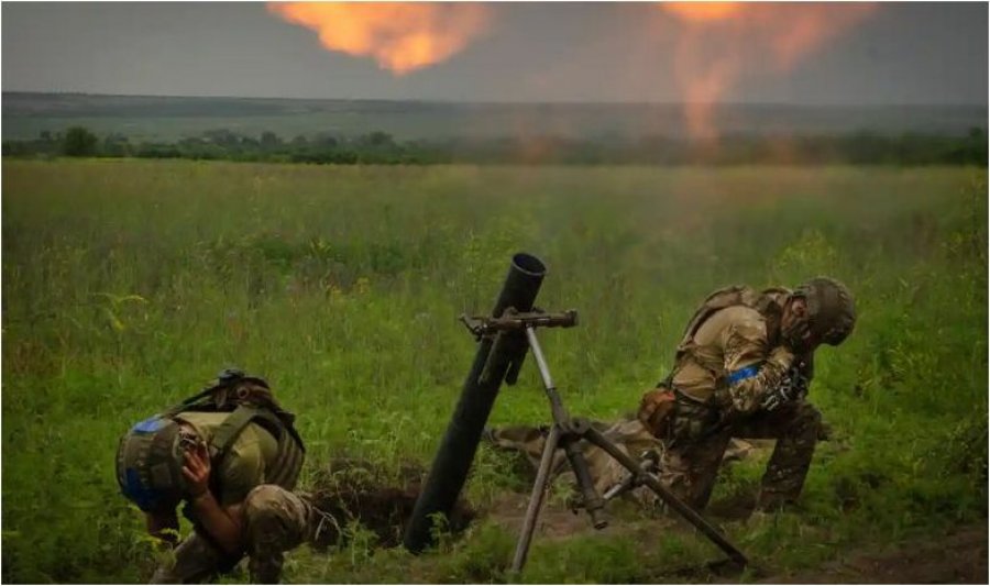 FOTO/ Trupat ukrainase po rimarrin territorin në provincën Kherson