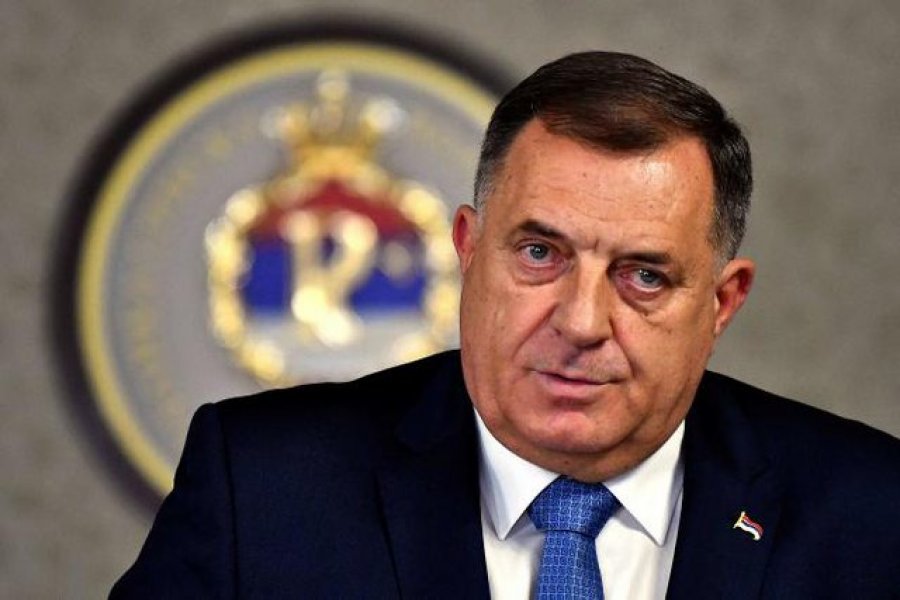 Dodik paralajmëron bllokimin e aktiviteteve të Gjykatës dhe Prokurorisë së Bosnjës