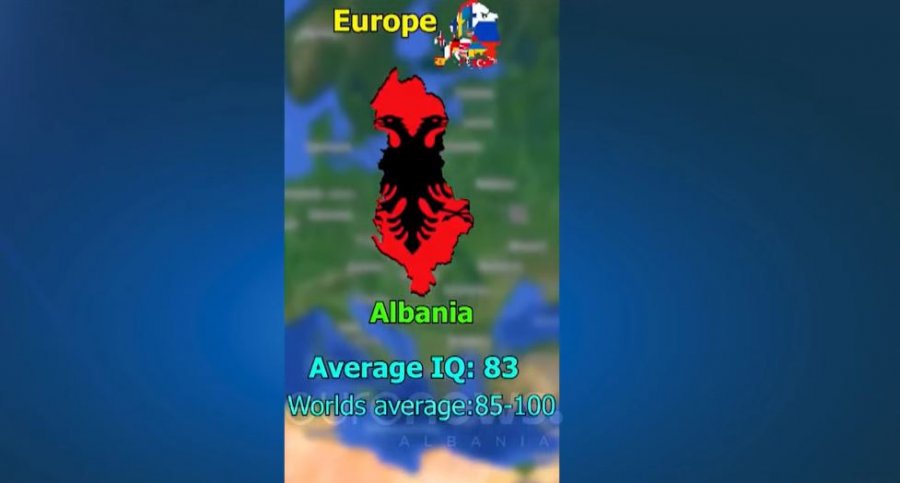 Shqiptarët me nivelin më të ulët të inteligjencës në Europë? Studimi shkakton debate