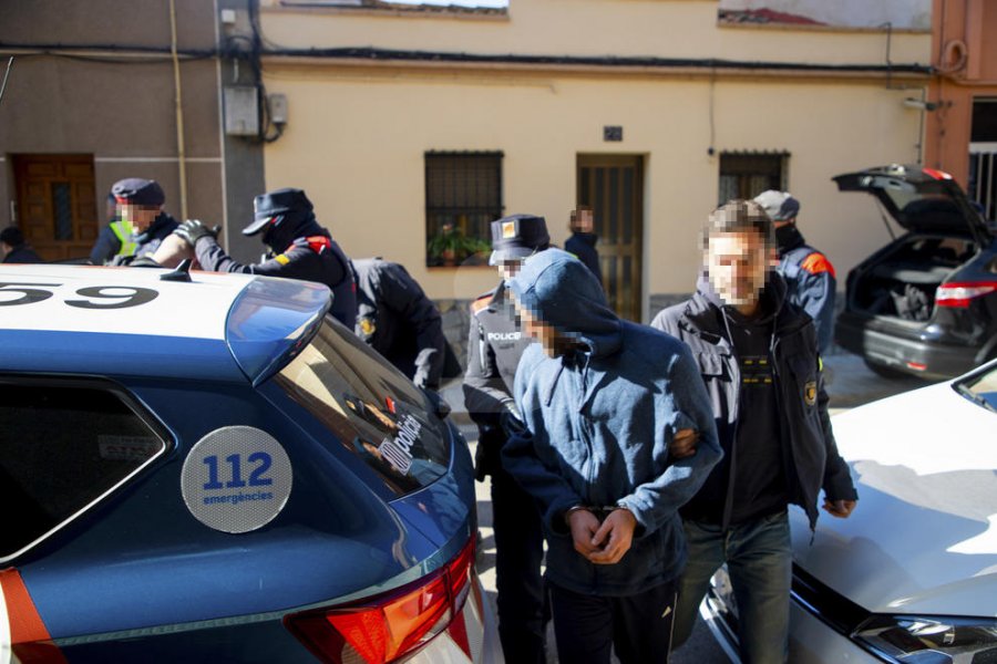 Policia zbulon një bandë droge në Spanjë, 20 të arrestuar, 14 janë shqiptarë
