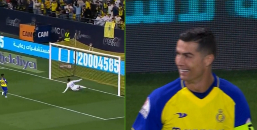 VIDEO/ E pabesueshme çfarë humbet Ronaldo, shmang portierin dhe nuk shënon me portën bosh