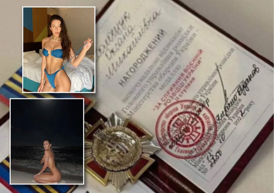 Trazohet Ukraina/ Modelja erotike merr medalje nga shërbimi sekret
