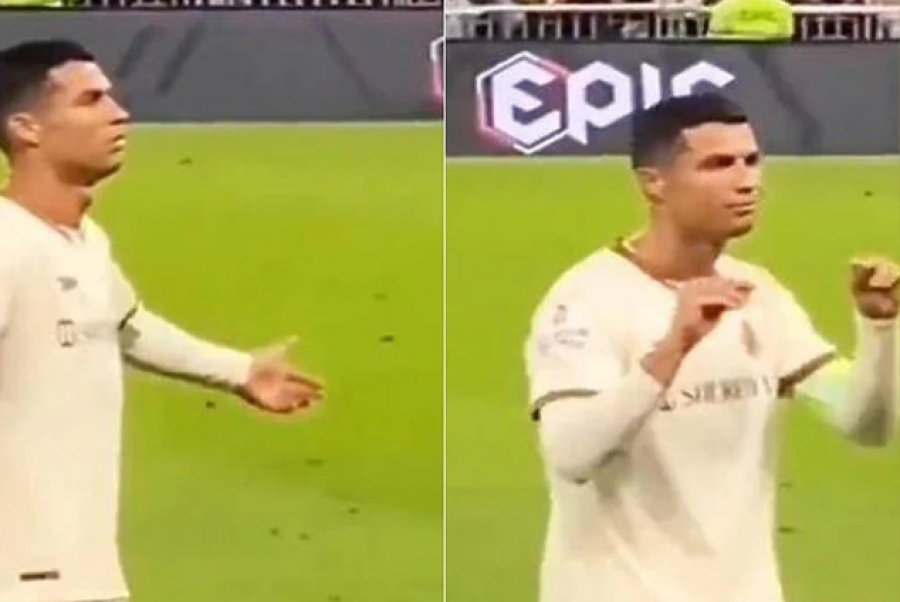 Kur Ronaldo e humb durimin: Shikoni reagimin pasi u provokua për ... Messin