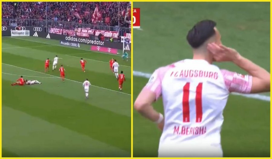 VIDEO/ Mërgim Berisha shtang Bayern Munich, i shënon në 'Allianz Arena'