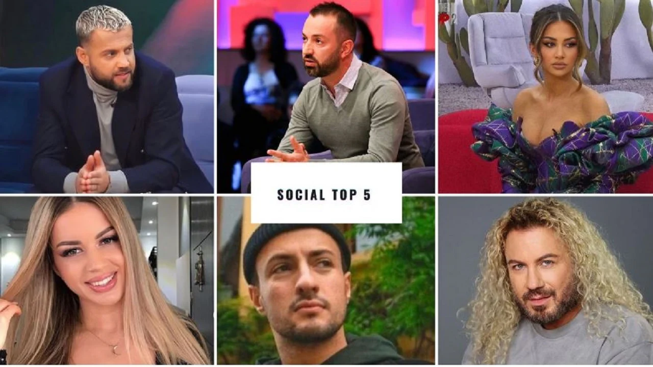 Cilët janë personazhet VIP më të spikatur të kësaj jave në “Social Top 5”?!