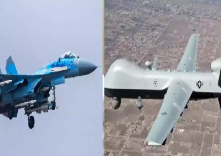 Aleatët e NATO-s informohen për incidentin mes dronit amerikan dhe aeroplanit rus