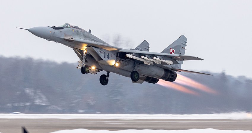 Polonia do t’i dërgojë Ukrainës katër avionë luftarakë MiG-29