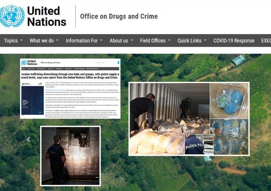 Raporti Global i Kokainës: Qendra të reja trafiku në Evropën Juglindore, zona kryesore tranziti