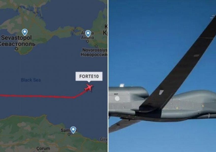 Çfarë dihet për dronin amerikan që operoi sot mbi Detin e Zi?