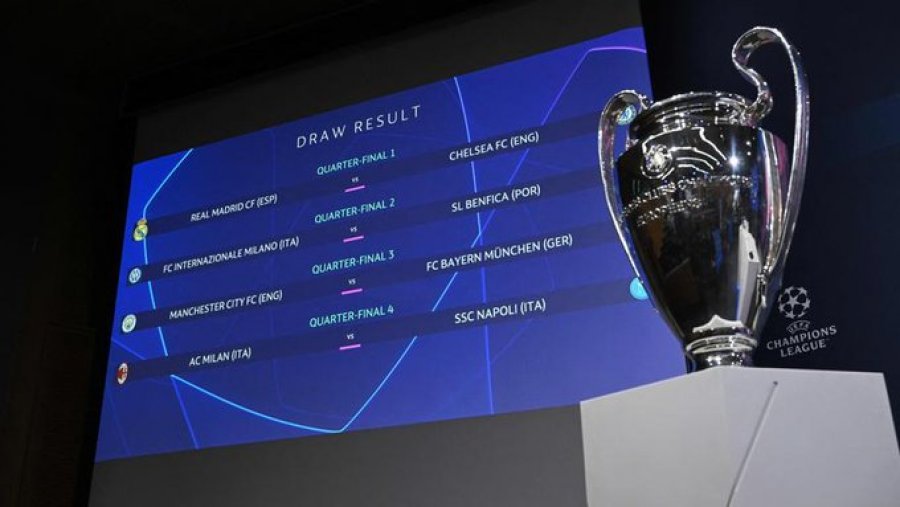 Hidhet shorti i Champions League! Përplasje 'gjigantësh' në çerekfinale