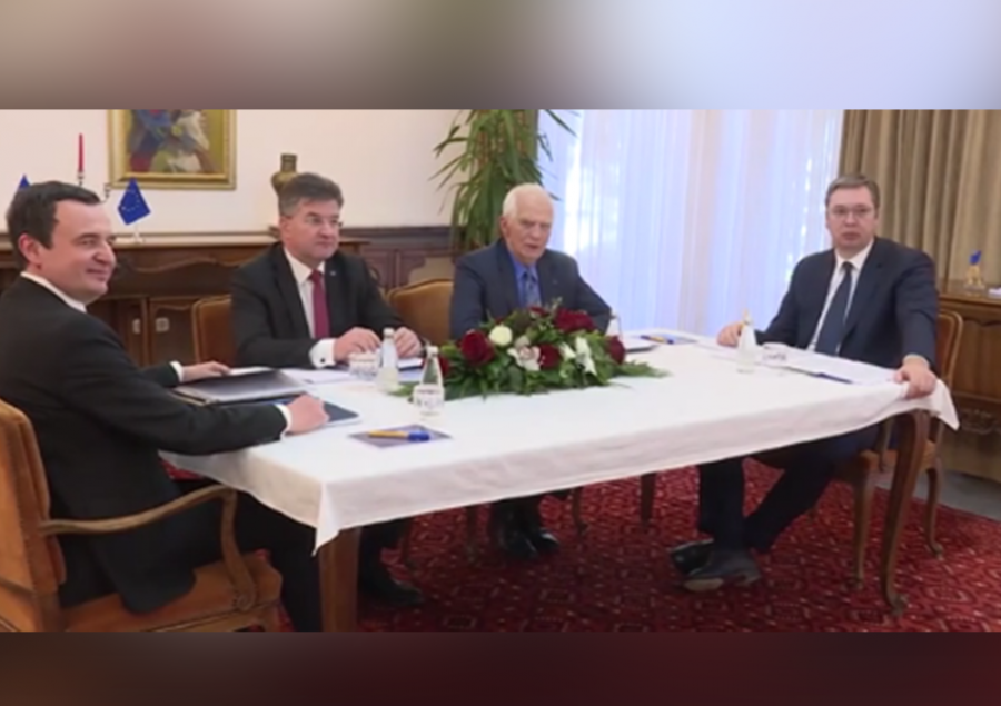 Propozimi europian/ Përfundon takimi mes Kurtit e Vuçiç në Ohër