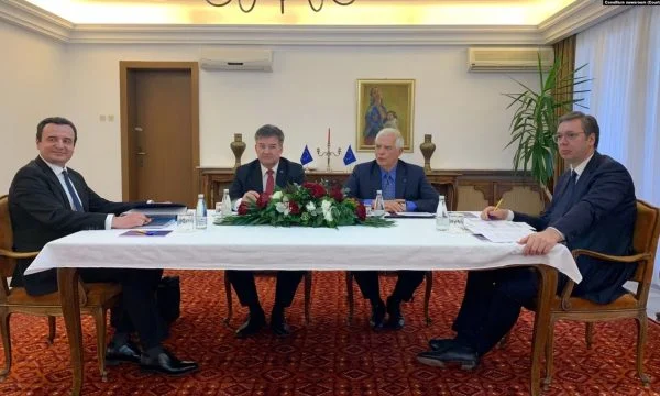 Përfundon takimi Kurti-Vuçiq, Borell pritet të tregojë rezultatin