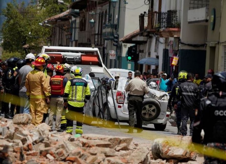 Tërmet në Ekuador, raportohen të vdekur