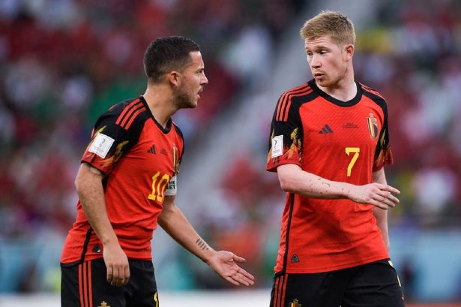 De Bruyne i merr Hazardit shiritin e kapitenit te Belgjika