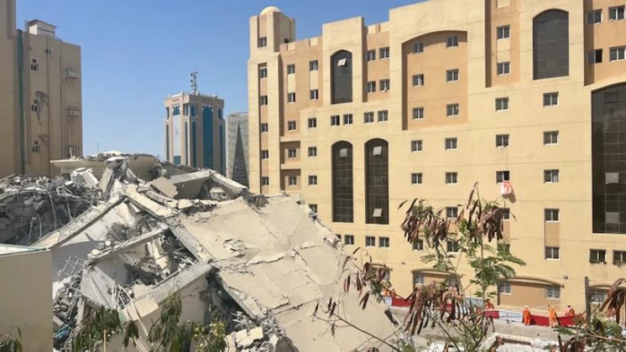 Shembet një ndërtesë në Doha, humb jetën një person, ekipet e shpëtimit në kërkim të mbijetuarve